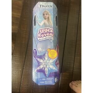 Disney Frozen Spin & Reveal Elsa Doll Playset | 11 Surprises | HTG25 | New